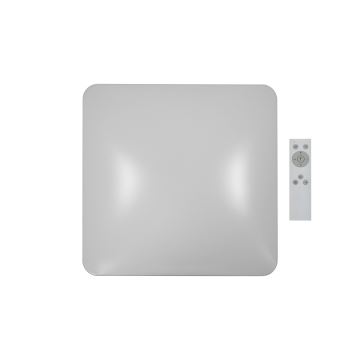 Brilagi - LED loftlampe dæmpbar VELVET SQUARE LED/24W/230V 3000/4000/6500K + fjernbetjening beige