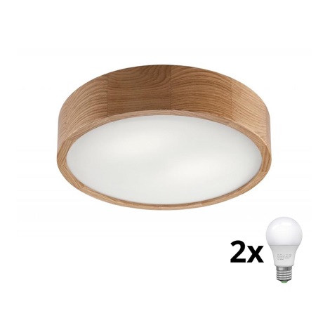 Brilagi - LED loftlampe CARVALHO 2xE27/60W/230V eg diameter 37,5 cm