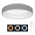Brilagi - LED loftlampe dæmpbar FALCON LED/80W/230V 3000-6500K diam. 60 cm grå + fjernbetjening