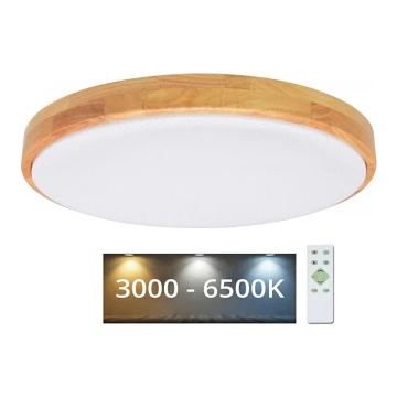 Brilagi - LED loftlampe dæmpbar PINE LED/60W/230V 3000-6500K + fjernbetjening