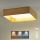 Brilagi - LED loftlampe dæmpbar VELVET SQUARE LED/24W/230V 3000/4000/6500K + fjernbetjening beige