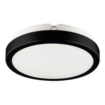 Brilagi - LED loftlampe til badeværelse PERA LED/12W/230V diameter 18 cm IP65 sort