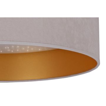 Brilagi - LED loftlampe VELVET STAR LED/24W/230V diam. 40 cm 3000K/4000K/6400K cremefarvet/guldfarvet