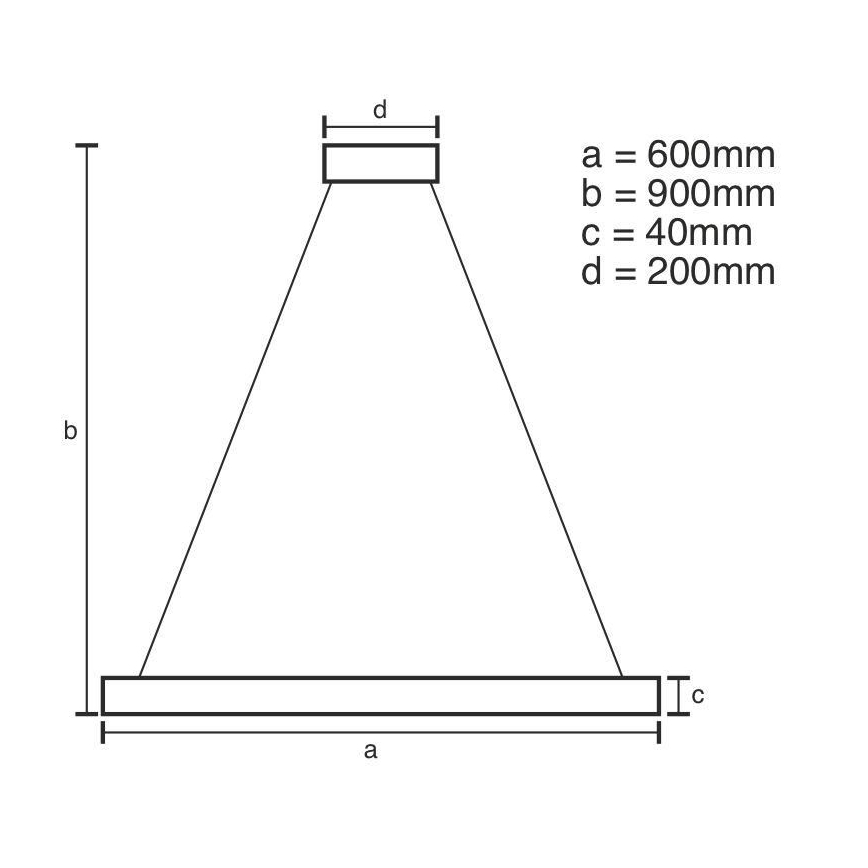 Brilagi - LED pendel dæmpbar LED/42W/230V 3000-6500K brun + fjernbetjening