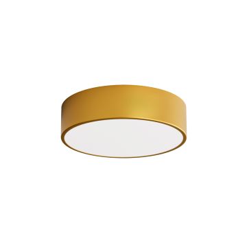 Brilagi - Loftlampe med sensor CLARE 2xE27/24W/230V diameter 30 cm guldfarvet