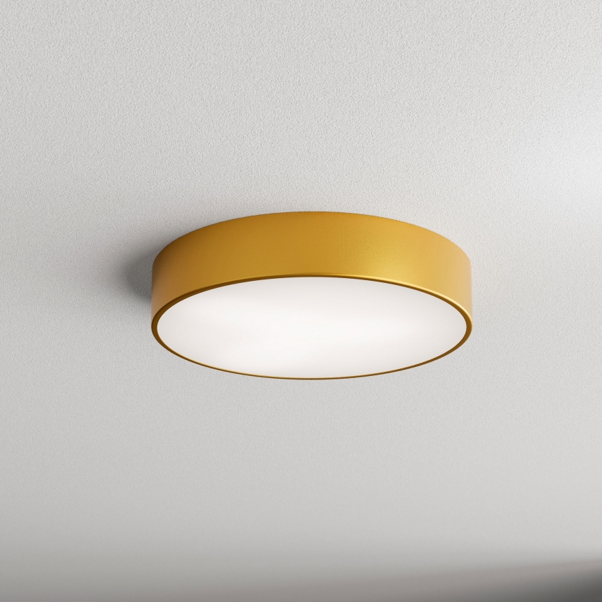 Brilagi - Loftlampe til badeværelse CLARE 3xE27/24W/230V diameter 40 cm IP54 guldfarvet