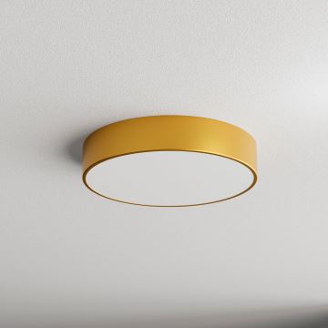 Brilagi - Loftlampe til badeværelse CLARE 3xE27/24W/230V diameter 40 cm IP54 guldfarvet