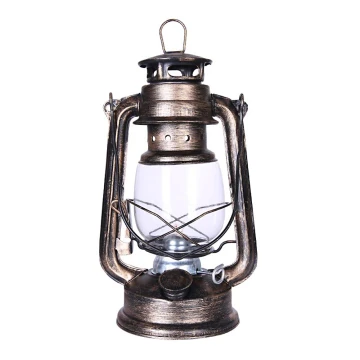 Brilagi - Olielampe LANTERN 24,5 cm kobberfarvet