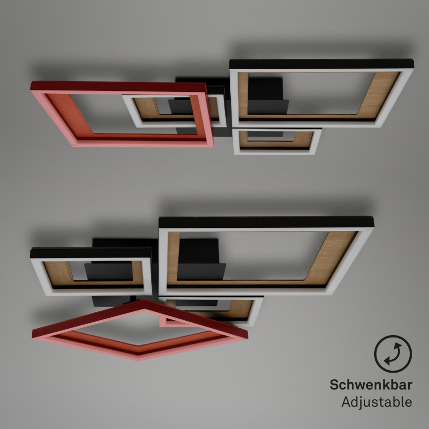 Brilo - LED loftlampe dæmpbar FRAME LED/38W/230V