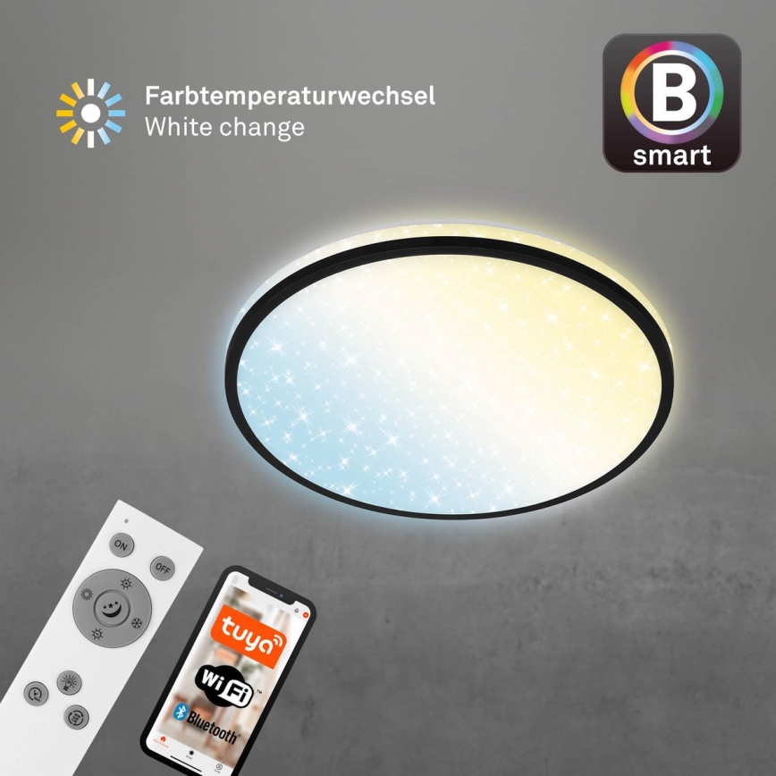 Brilo - LED loftlampe dæmpbar STARRY SKY LED/24W/230V 3000-6500K Wi-Fi Tuya + fjernbetjening