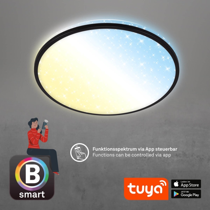 Brilo - LED loftlampe dæmpbar STARRY SKY LED/42W/230V 3000-6500K Wi-Fi Tuya + fjernbetjening