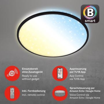 Brilo - LED loftlampe dæmpbar STARRY SKY LED/42W/230V 3000-6500K Wi-Fi Tuya + fjernbetjening