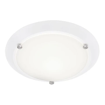 Briloner 2118-016 - Loftlampe til badeværelse SPLASH 1xE27/60W/230V IP23