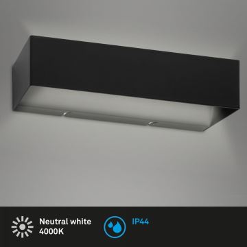 Briloner 2204-015 - Udendørs LED væglampe LED/8W/230V IP44 sort