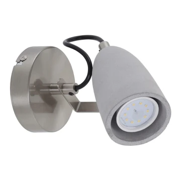 Briloner 2529-012 - LED vægspot THIMBLE 1xGU10/5W/230V beton