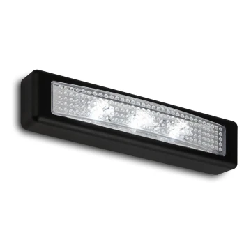 Briloner 2689-035 - LED Orienteringslampe m. touch-funktion LERO LED/0,18W/3xAAA sort