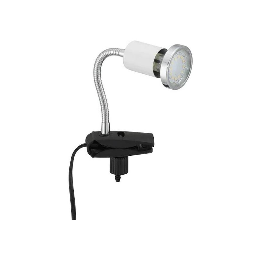 Briloner 2876-016P - LED lampe med klemme 1xGU10/3W/230V 3000K