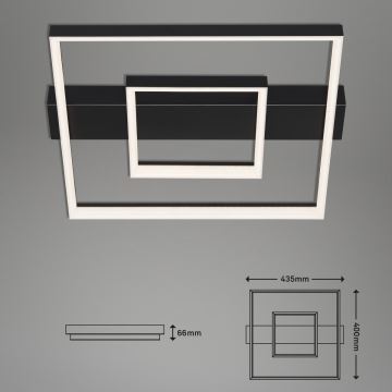 Briloner 3027-015 - LED loftlampe dæmpbar FRAME LED/30W/230V