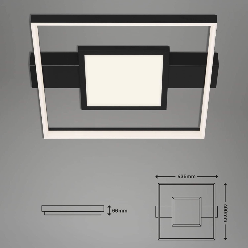 Briloner 3028-015 - LED loftlampe dæmpbar FRAME LED/38W/230V
