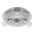 Briloner 3560-042 - LED spotlampe VASO 2xGU10/3W + 2xE14/3,2W/230V