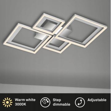 Briloner 3727-019 - LED loftlampe dæmpbar FRAME LED/38W/230V