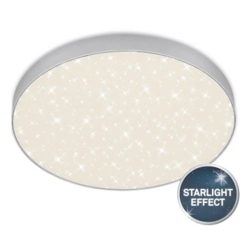 Briloner 7075-414 - LED loftlampe STAR SKY LED/24,5W/230V 4000K diameter 38 cm sølvfarvet