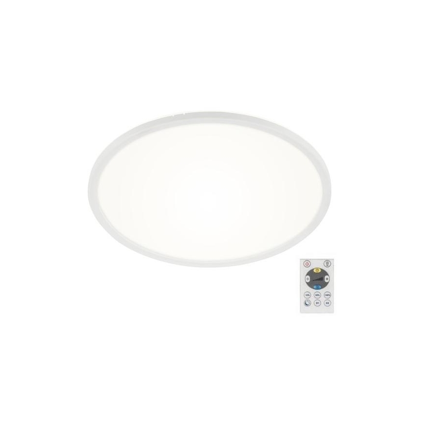 Briloner 7080-016 - LED loftlampe dæmpbar SLIM LED/22W/230V 2700-6500K + fjernbetjening