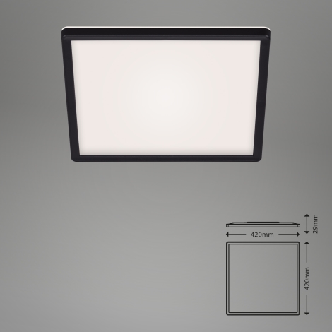 Briloner 7158-415 - LED loftlampe SLIM LED/22W/230V 42x42 cm
