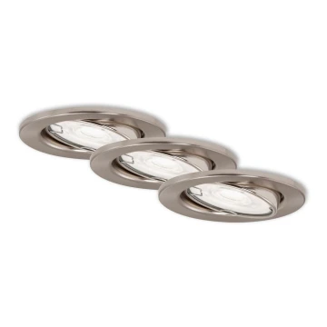 Briloner 7182-032 - 3x LED badeværelseslampe dæmpbar 1xGU10/5W/230V IP23