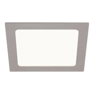 Briloner 7186-012 - LED indbygningslampe til badeværelse FLAT LED/12W/230V IP44