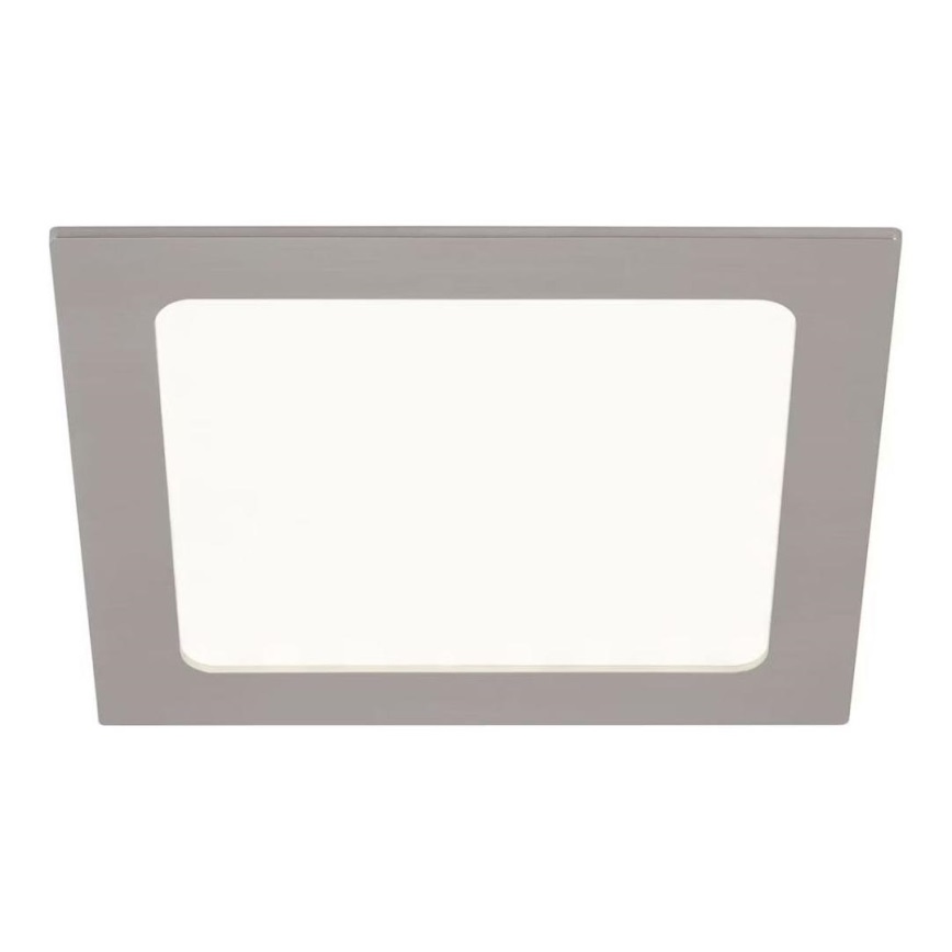 Briloner 7186-012 - LED indbygningslampe til badeværelse FLAT LED/12W/230V IP44