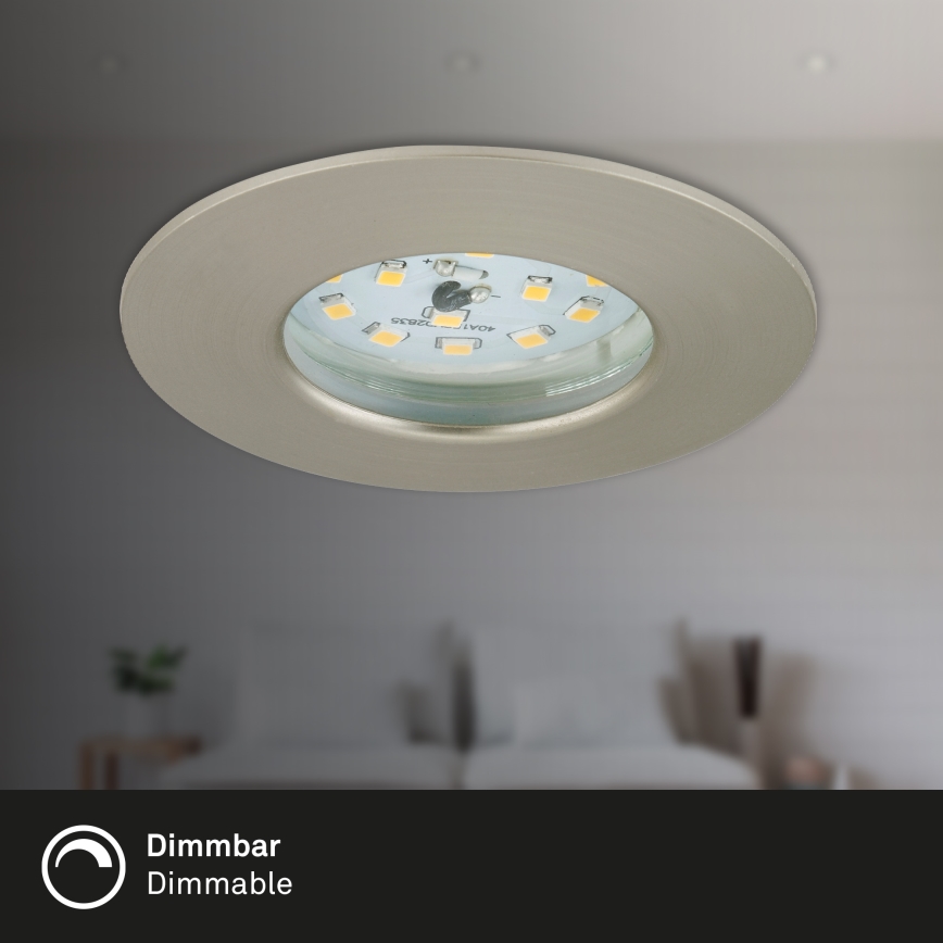 Briloner 7231-032 - 3x LED badeværelseslampe dæmpbar LED/5,5W/230V IP44