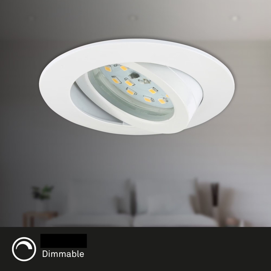 Briloner 7232-016 - LED indbygningslampe til badeværelse dæmpbar LED/5,5W/230V IP23