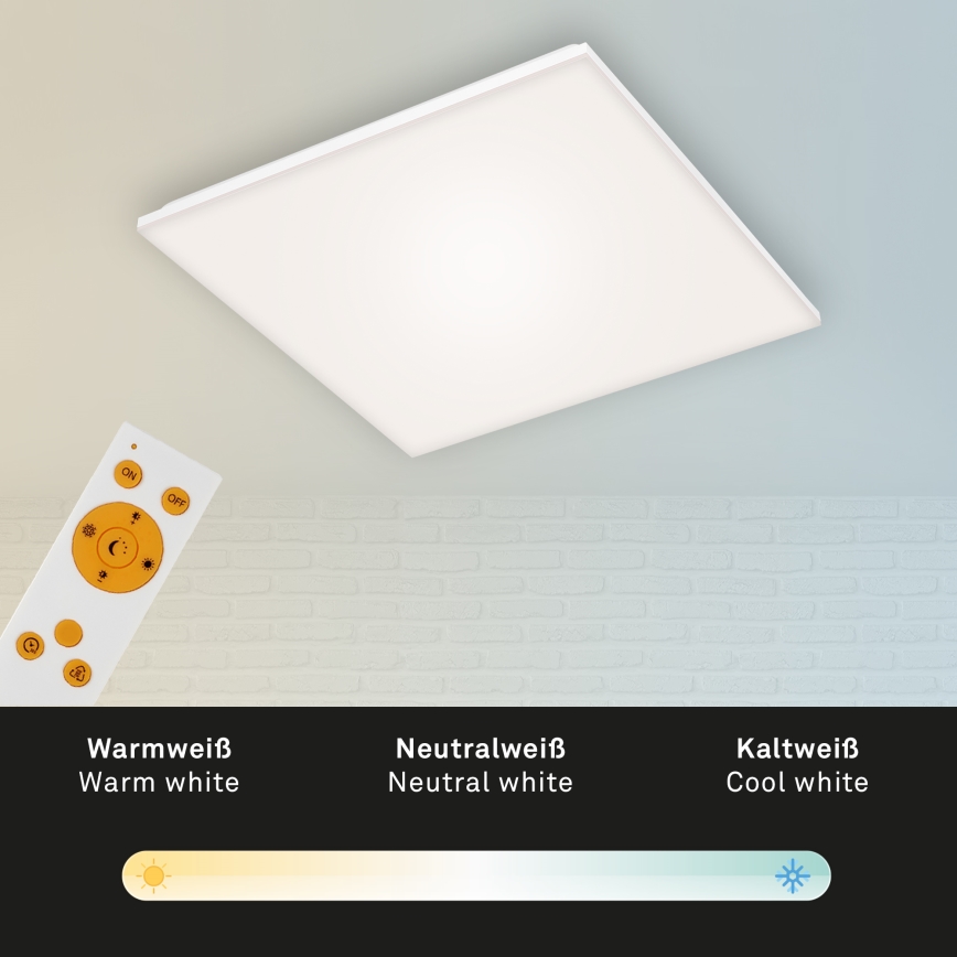 Briloner 7378216 - LED panel dæmpbart LED/38W/230V 3000-6500K + fjernbetjening