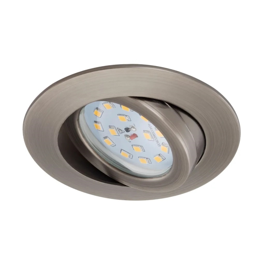 Briloner 7296-011 - LED indbygningslampe til badeværelse dæmpbar ATTACH LED/6,5W/230V IP23 antracit