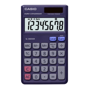 Casio - Lommeregner 1xLR54 blå