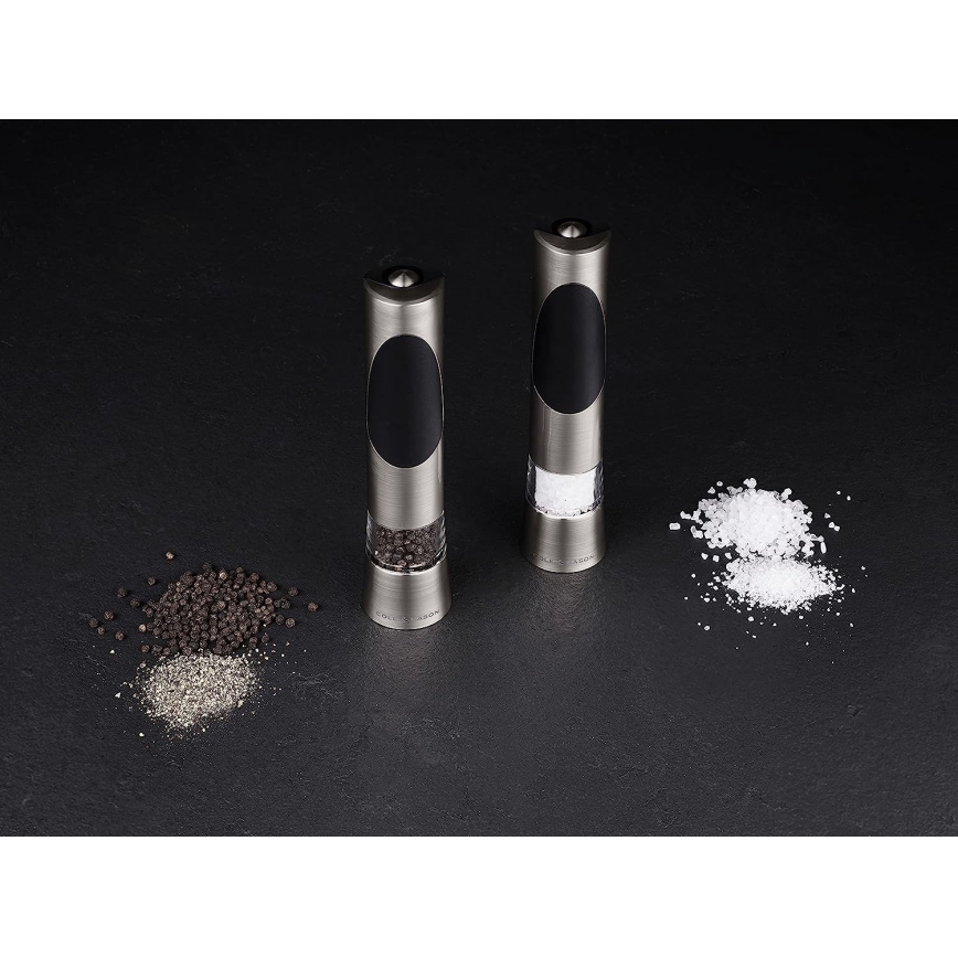 Cole&Mason - Elektriske salt- og peberkværne RICHMOND 2 stk. 6xAAA