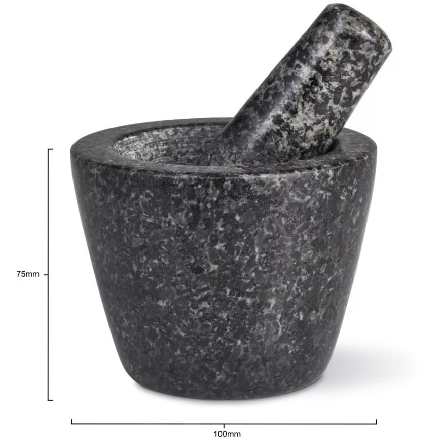 Cole&Mason - Morter med støder granit GRANITE diameter 10 cm