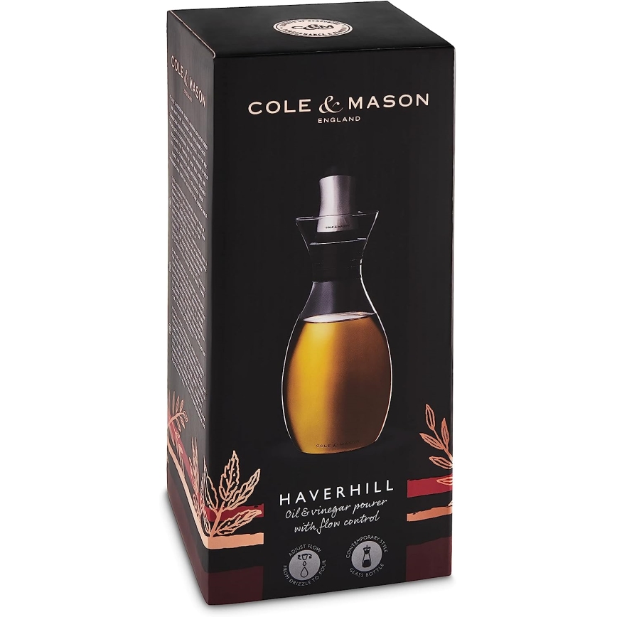 Cole&Mason - Olie- og eddikedispenser HAVERHILL FLOW 350 ml