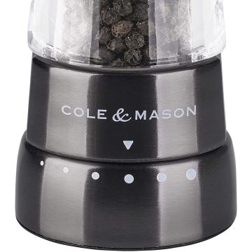 Cole&Mason - Salt- og pebekværne DERWENT 2 stk. 19 cm antracit