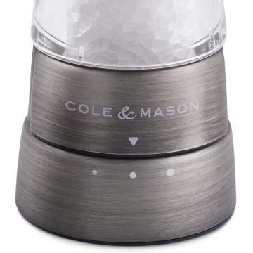 Cole&Mason - Salt- og pebekværne DERWENT 2 stk. 19 cm mat krom