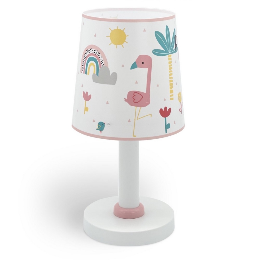 Dalber 82461 - Børnelampe FLAMINGO 1xE14/8W/230V