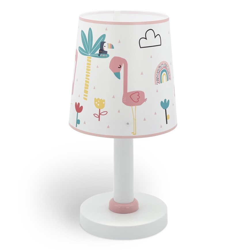 Dalber 82461 - Børnelampe FLAMINGO 1xE14/8W/230V