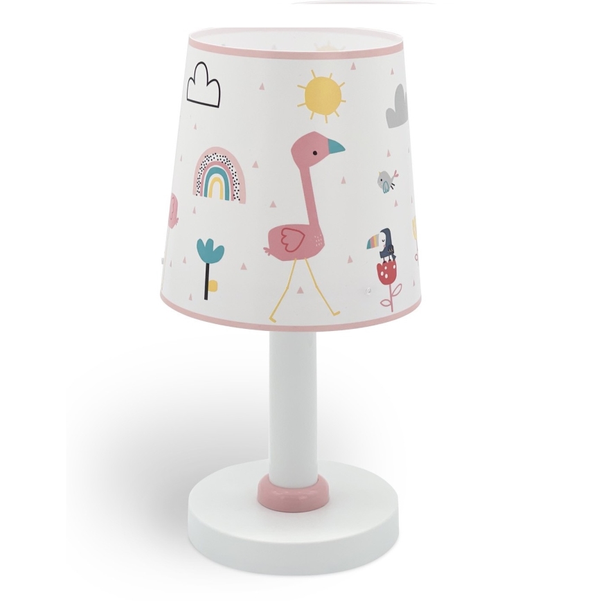 Dalber 82461 - Børnelampe FLAMINGO 1xE14/8W/230V