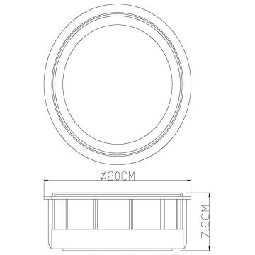 Deko-Light 731058 - Udendørs LED væglampe MEISSA LED/6,8W/230V IP44 antracit