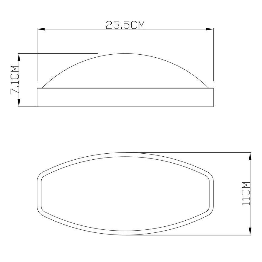 Deko-Light 731092 - Udendørs LED væglampe ERIDANI LED/13W/230V IP44 antracit