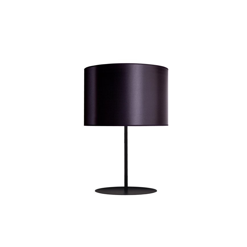 Duolla - Bordlampe CANNES 1xE14/15W/230V 20 cm sort/sølvfarvet