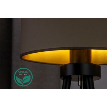 Duolla - Bordlampe OVAL VEGAN 1xE27/15W/230V beige
