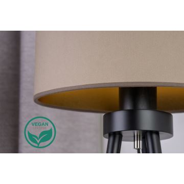 Duolla - Bordlampe OVAL VEGAN 1xE27/15W/230V beige