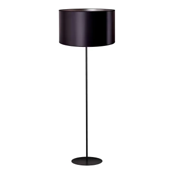 Duolla - Gulvlampe CANNES 1xE27/15W/230V 45 cm sort/sølvfarvet